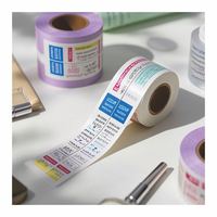 Etiqueta adhesiva impermeable de corte de impresora directa de fábrica