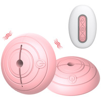 Stimulation Brust clips Clamp Vibrator Erotisches Paar Sexspielzeug Leises Design 10 Geschwindigkeiten USB-Fernbedienung Blumen nippel massage gerät
