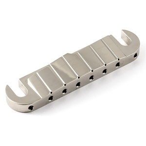 Puente de Guitarra de 6 Cuerdas Mecanizado por CNC de Nuevo Diseño al por Mayor - Estilo Envolvente Clásico Cromado, Alta Precisión - Product Image 3