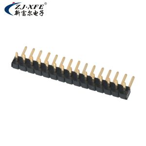 Hight chất lượng <span class=keywords><strong>pin</strong></span> tiêu đề nữ 1.0 mét Pitch H = 1.0 hàng duy nhất r/một Dip 2-25pin - Product Image 5