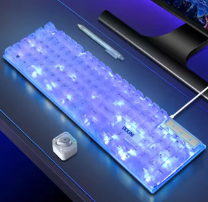Mechanical Gaming <b>Keyboard</b> Transparent Colorful <b>Keyboard</b> for Game for Computer <b>Keyboard</b> - Product Image 6