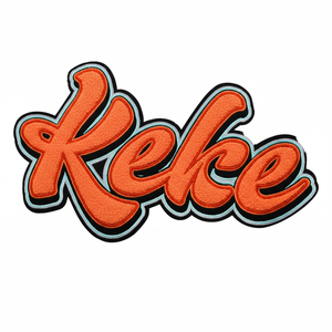 定制2026年全部2026种潘通雪尼尔贴花，可熨烫贴合。 卡车司机帽服装用 3D 标志字母毛巾刺绣 生态修复贴片 - Product Image 2