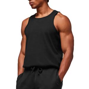 Singlet en coton pour homme, été, adolescent, adulte, ample, sans manches, t-shirt décontracté pour homme, singlet grande taille pour homme - Product Image 2
