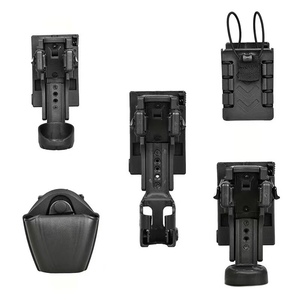 Holster de <span class=keywords><strong>pistolet</strong></span> à dégagement rapide en ABS télescopique mécanique, accessoire de chasse rotatif à 360 degrés - Product Image 5