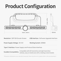 Botones Físicos F5 para Tesla Model 3/Y Highland Juniper, Compatibles con Euro NCAP 2026, Panel de Control de Accesos Rápido de Seguridad