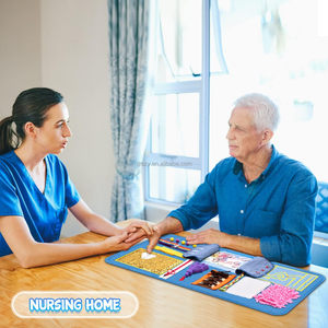 Fidget chăn cho người lớn tuổi và người cao niên, trò chơi quà tặng và đồ chơi cho Alzheimer hoặc mất trí nhớ bận rộn - Product Image 6