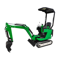 Mini pelle à moteur importée, premier choix pour les installations industrielles et les travaux agricoles, garantie unique d'un an pour un usage domestique