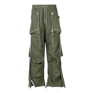 Pantalon de streetwear fonctionnel et tendance pour homme, coupe ajustée, prix de gros - Product Image 1