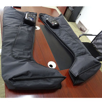 Masseur de jambes à compression d'air professionnel avec manchette longue, bottes de récupération sportive pour usage domestique, soulagement de la douleur musculaire, circulation sanguine