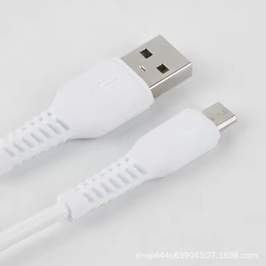 USB Loại C v2.0 Cáp silicon siêu mềm 3A sạc nhanh Áo khoác PVC đồng bộ và chức năng sạc - Product Image 2