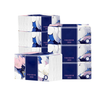 Mouchoirs en papier jetables doux et confortables pour la peau, OEM/ODM, 100% pâte de bois vierge, personnalisables 2/3/4/5 plis