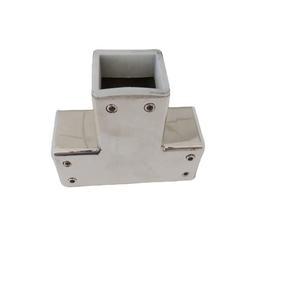 <span class=keywords><strong>Manchon</strong></span> sur le mur clip conception personnalisée réglable en acier inoxydable 90 degrés pince de support d'angle en verre - Product Image 2