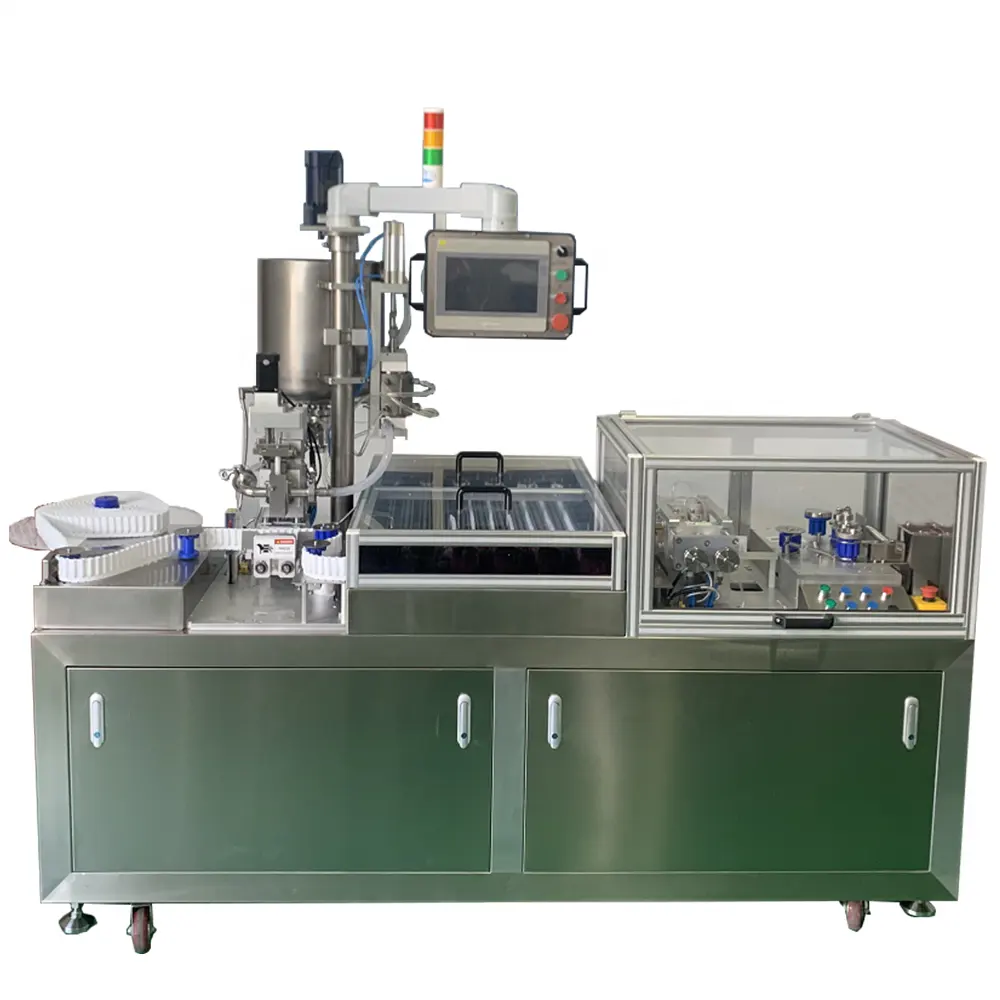 Équipement de ligne de production de machine de remplissage automatique de suppositoire de laboratoire