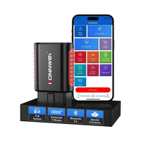 Escáner Bluetooth para coche OBD2 más rentable KONNWEI KDIAG herramienta de diagnóstico de sistema completo