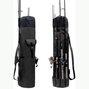 Échantillon gratuit : Sac de rangement pour cannes à pêche, grande capacité, résistant à l'eau, peut contenir 6 cannes et moulinets, sac de pêche pliable - Product Image 2