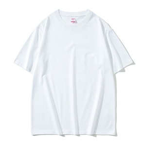เสื้อยืดคอตตอน 100% หนัก 220 กรัม แบบสั่งทำพิเศษ OEM ODM ทรงโอเวอร์ไซส์ คอกลม แขนสั้น ไม่มีลาย พร้อมสกรีนโลโก้ - Product Image 1