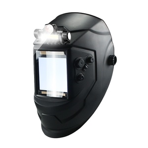 Casque de soudage True Color avec masque de soudeur à obscurcissement automatique solaire, clarté optique supérieure 1/1/2, fenêtre de casque de soudage 100*93MM - Product Image 1