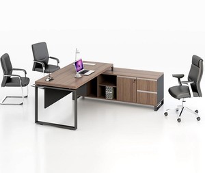 Nhà Máy bán hàng trực tiếp với đảm bảo chất lượng hiện đại bằng gỗ MDF nội thất văn phòng <span class=keywords><strong>melamine</strong></span> viết bảng máy tính bàn văn phòng bảng - Product Image 2