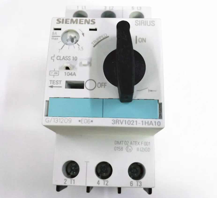 Siemens Sirius 3rv1421-1ha10 Circuit Breaker 5.5-7a 600v XLNT for sale online 