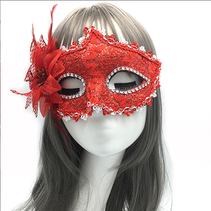 Masque vintage pour femmes pour les fêtes de Mardi Gras, Halloween, carnaval - Masque <span class=keywords><strong>vénitien</strong></span> pour bal masqué, bal de promo, accessoire de déguisement en PVC - Product Image 5