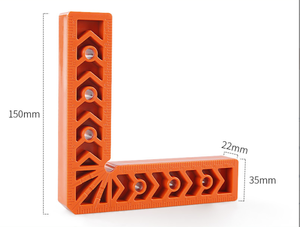 4x4 pollici 90 L posizionatore ad angolo retto 90 gradi pietra piastra di giunzione fissatore angolo rettilineo righello codice di lavorazione del legno scriba - Product Image 3