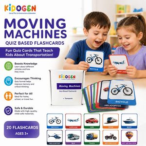 Tarjetas de Memoria Flash sobre Transporte para Niños, Tarjetas de Vehículos y Transporte para Niños, Tarjetas Educativas Preescolares - Product Image 4