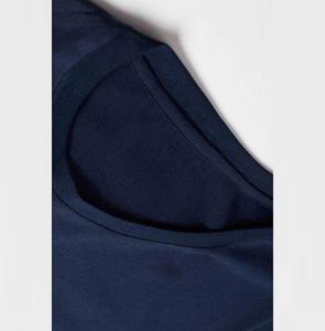 Camiseta de mujer de bajo precio 100% algodón liso en blanco Impresión logotipo personalizado cuello redondo colección de verano personalizable verano señoras - Product Image 5