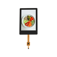 Bonne qualité 3.5 pouces 320*480 Résolution SPI Interface TFT LCD 300cd/m2 IPS Écrans pour les applications d'appareils à faible consommation