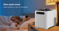 KOEDA FC50 3L Composteur alimentaire électrique domestique, élimination des odeurs, nettoyage facile, recyclage des déchets, compatible lave-vaisselle, conception à 3 lames, acier inoxydable