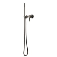 Ensemble de douche encastré HONGDEC en laiton bronze avec douchette à main et mitigeur mural pour salle de bain