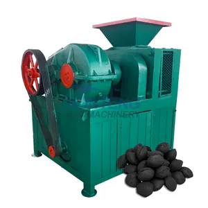 Olive pomace biochar sawdust coal lignite combustibles fire briquette press machine charcoal briquette pellet machine turkey