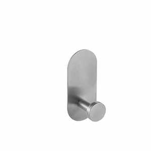 No Drill Adhesive Wall Mounted 304 Stainless Steel <b>Powder</b> Coated Finish Modern Design Bathroom Accessory Towel Holder - Product Image 5