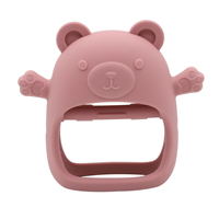 Vente flash - Jouets de dentition pour bébés en silicone sans BPA, non toxiques, animaux de dessin animé, jouets à mâcher pour bébés, jouets apaisants