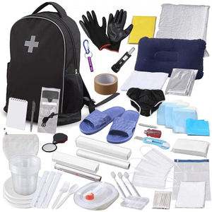 Kit de Primeros Auxilios de Emergencia para Terremotos de 33 Piezas, Kit de Prevención de Desastres Personal, Botiquín de Primeros Auxilios para Acampar y Hacer Senderismo al Aire Libre - Product Image 1