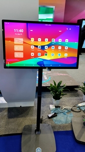 Người Dùng 27Inch 2024 Thương Hiệu Mới Miễn Phí Di Chuyển Với Bánh Xe Phổ Quát Cho Nhà Nghiên cứu Di Động Di Động Di Động Thông Minh Màn Hình Cảm Ứng - Product Image 4