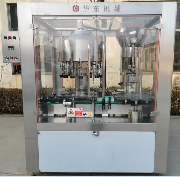 liquid bottle filling and capping machine cup filling and sealing machine automatic heating filling