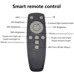 192LED Luz de calle solar Exterior Impermeable 6500K Lámpara de pared de inundación con sensor de movimiento para estacionamiento de garaje de jardín - Product Image 3