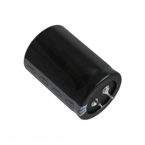 ตัวเก็บประจุแบบมีช่อง B43231A9687M000ผ่านรูฝาปิดสารส้ม680 UF 20% Snap th 680 UF - Product Image 1