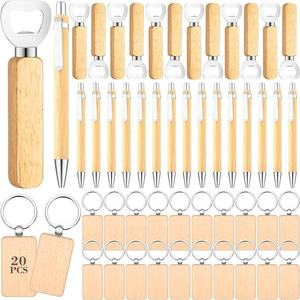 Produits écologiques en bois de bambou stylo à bille porte-clés ouvre-bouteille support pour télé<span class=keywords><strong>phone</strong></span> portable-support stylos à bille en bambou avec logo personnalisé - Product Image 2