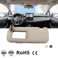 Pare-soleil de voiture OEM à prix d'usine, personnalisation, décoration intérieure pour Corolla 2008-2013 sans lumière, 2 pièces, 74320-02711
