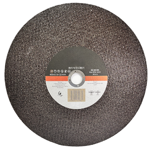 Disco da taglio abrasivo in resina disco da 400mm per accessori di alimentazione per utensili rotanti per taglio in metallo lama per sega industriale - Product Image 2