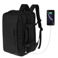 Sac à dos pour hommes d'affaires avec compartiment pour ordinateur portable étanche avec logo personnalisé école d'étudiants