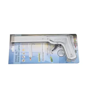 etc candles Gun lighter with LED perfect for smoking