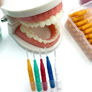 40 Cepillos Interdentales para el Cuidado de la Salud Bucal, Cepillos Interdentales, Cepillos Dentales de Ortodoncia, Herramienta de Higiene Bucal - Product Image 3