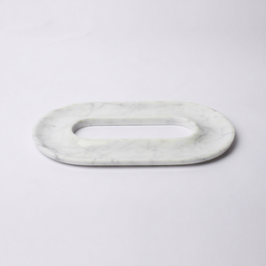 Plateaux en laiton personnalisables avec cadre en marbre naturel, coupelles à chocolat et à bibelots, cadeaux gravables, décorations de mariage, OEM Malaisie - Product Image 1