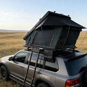 Tente de toit rigide triangulaire en aluminium pour camping, tente de toit pour voiture légère, tente de toit rigide pour 2 personnes - Product Image 1