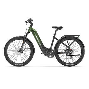 Bicicleta Eléctrica Híbrida Lankeleisi MG600 Lite Verde 250W 36V 20Ah con Neumáticos Maxxis, Bicicleta Eléctrica de Montaña y Ciudad, Almacén en la UE, Bicicleta Eléctrica SUV - Product Image 3
