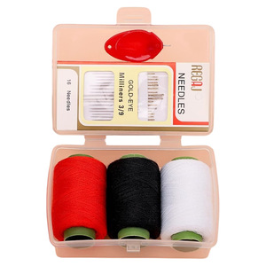 Kit de costura con hilo y agujas portátil para estudiantes y dormitorios - Product Image 5