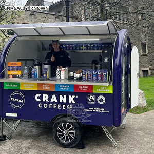 OEM Kebab <b>Caravan</b> Truck Samples Drinks Stall Chicken Rotisserie Grill Food Trailer - Product Image 2