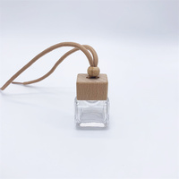 Flacon diffuseur d'arômes cylindrique transparent de 5 ml, 8 ml, 10 ml, vide, pour huiles essentielles, avec bouchon à vis